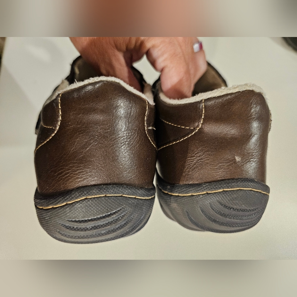 Jbu Womans Blakely Memory Foam Size 9m Brown Slip… - image 5